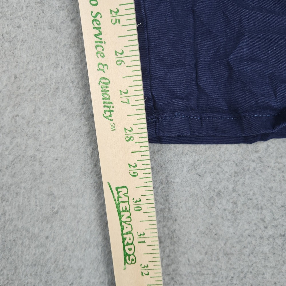 The Childrens Place Chino Pants Kids 18 Navy Blue Cotton Straight Leg Stretch - Picture 6 of 8